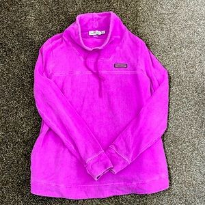 Vineyard Vines purple cowl neck sweatshirt